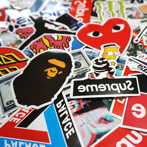 supreme stickers 100 pack.